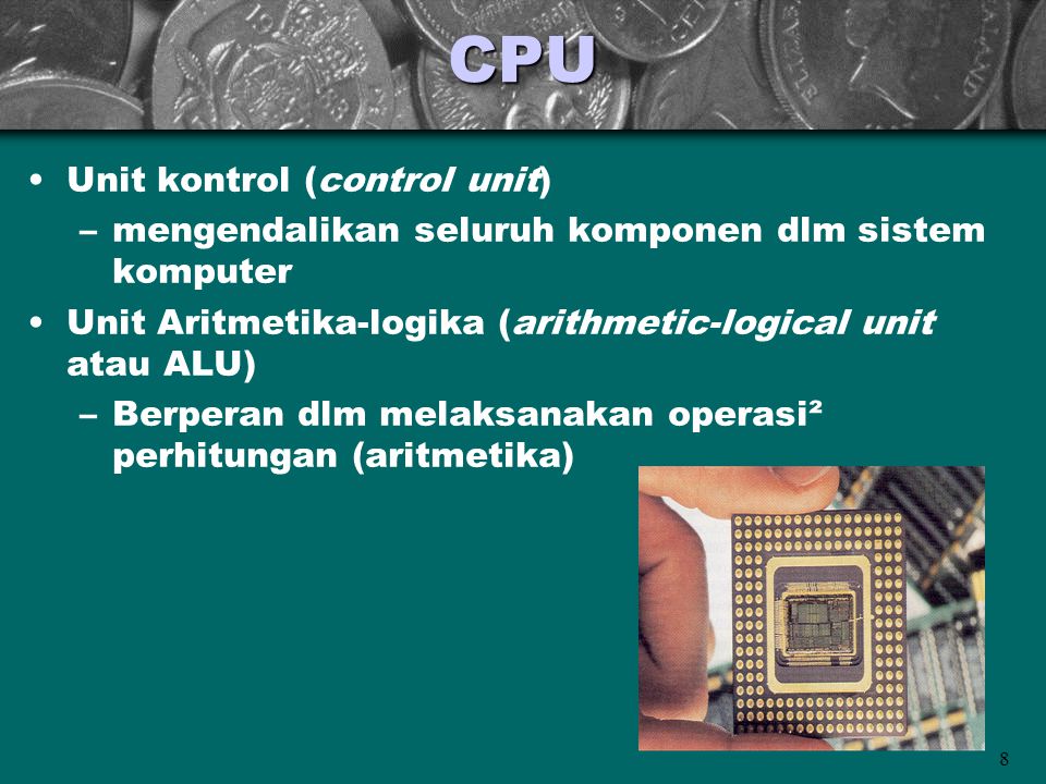 CPU Unit kontrol (control unit)