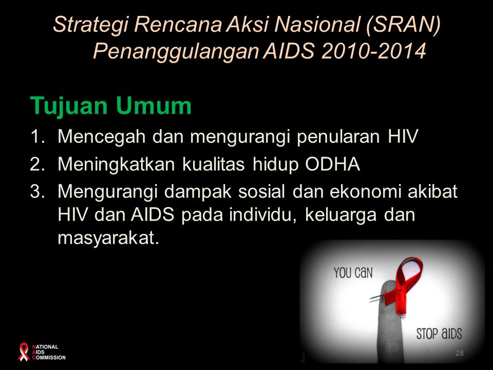 Strategi Rencana Aksi Nasional (SRAN) Penanggulangan AIDS