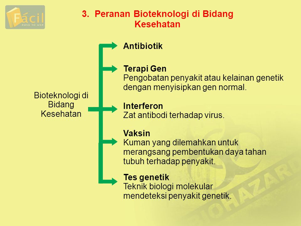 3. Peranan Bioteknologi di Bidang Kesehatan