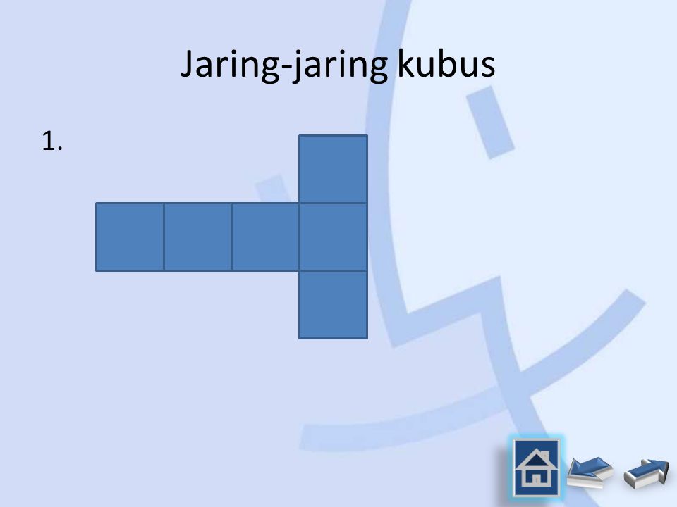 Jaring-jaring kubus 1.