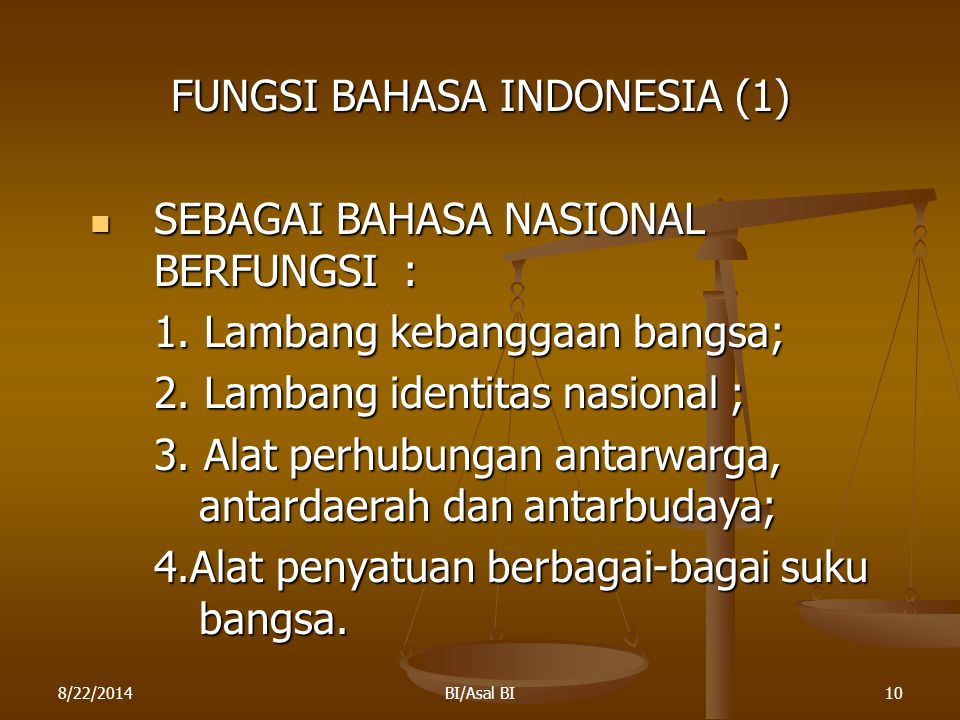 FUNGSI BAHASA INDONESIA (1)