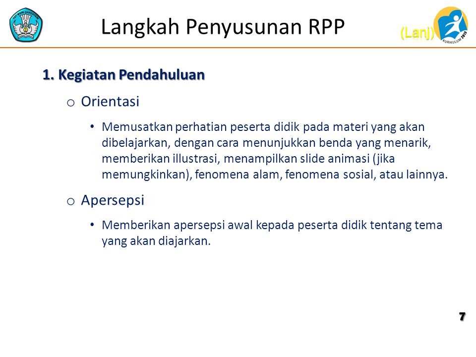 Langkah Penyusunan RPP