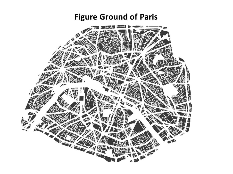 Figure Ground of Paris