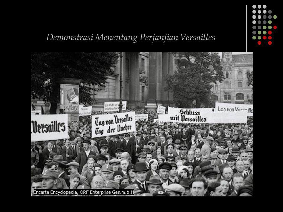 Demonstrasi Menentang Perjanjian Versailles