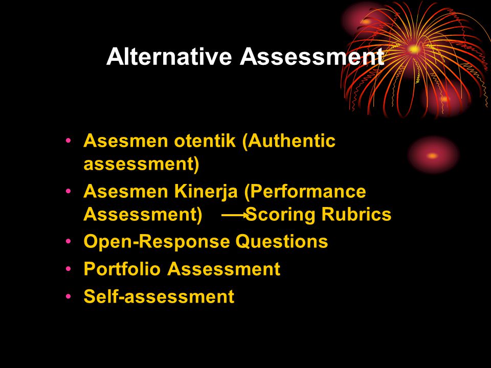 Alternative Assessment