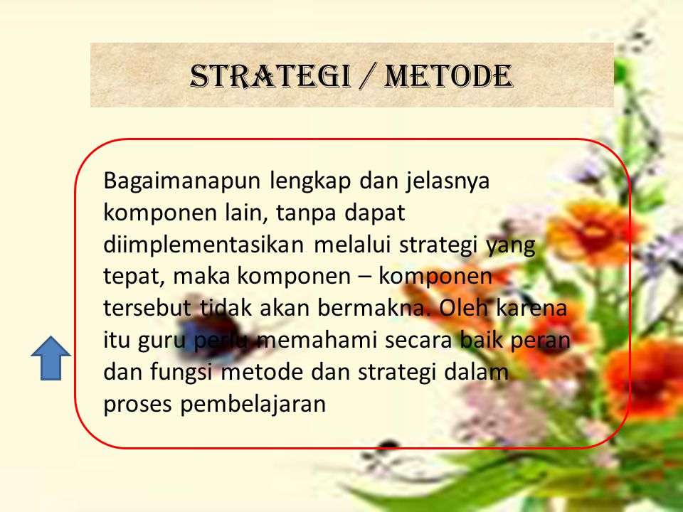 Strategi / metode