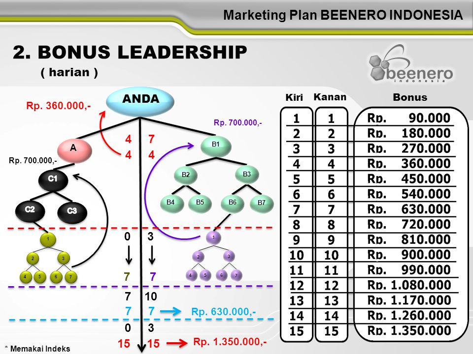 Marketing Plan BEENERO INDONESIA