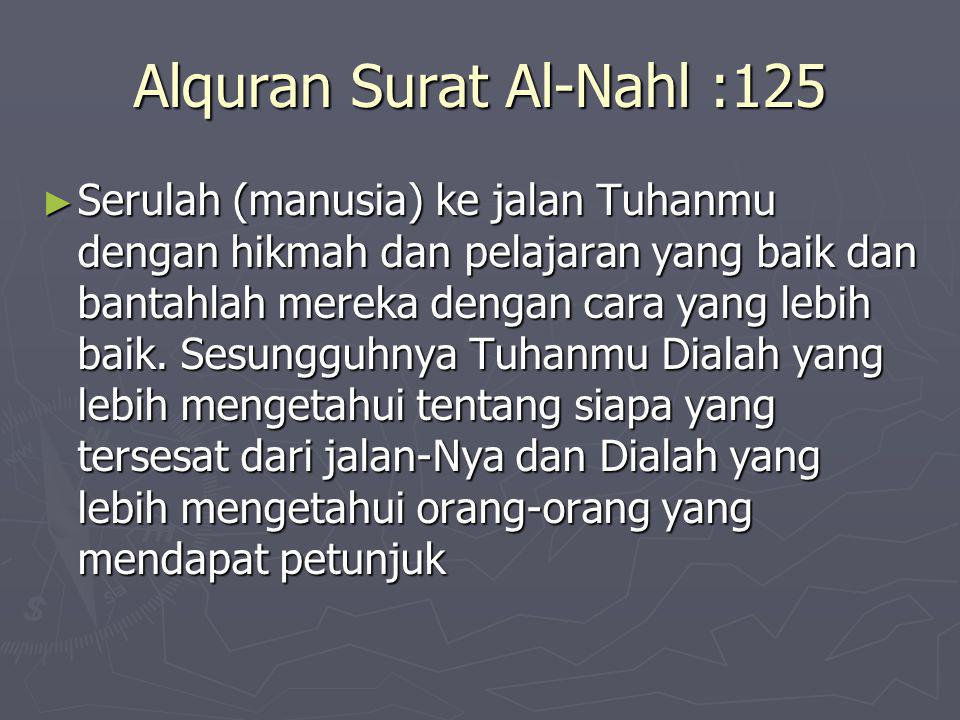 Alquran Surat Al-Nahl :125