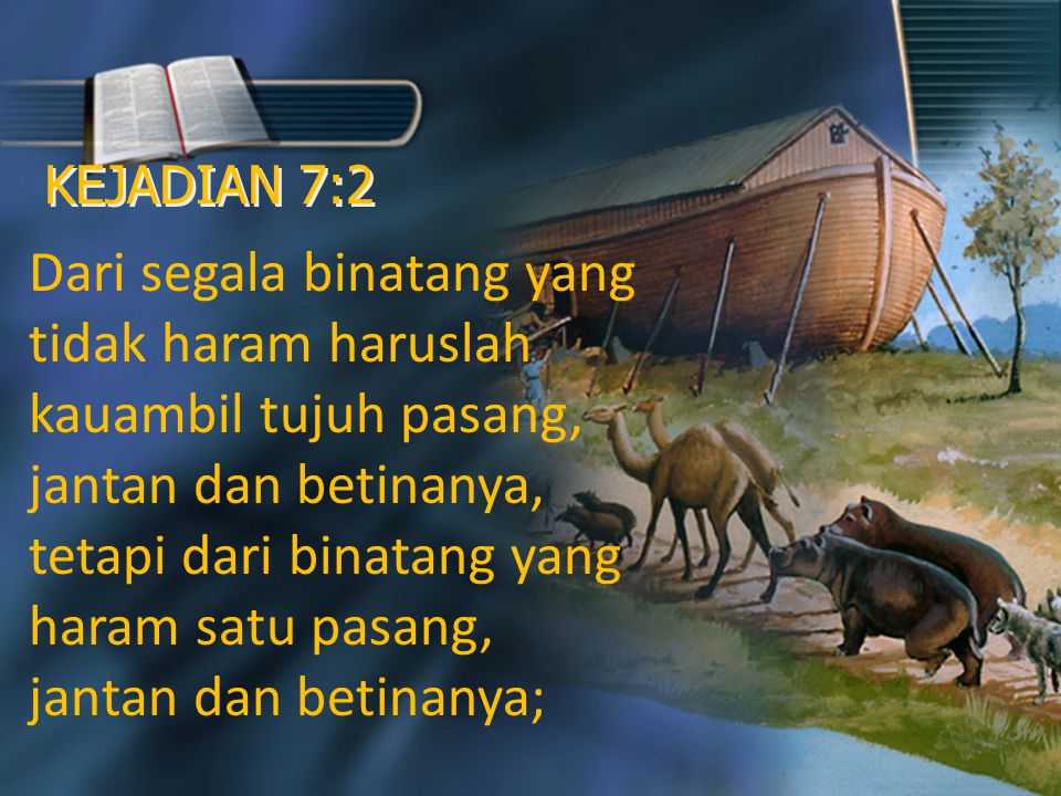 KEJADIAN 7:2