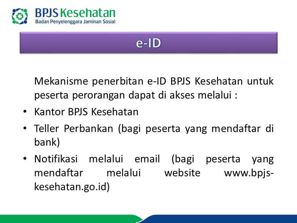e-ID Kantor BPJS Kesehatan