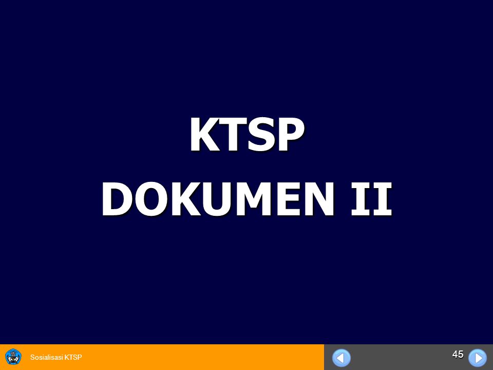 KTSP DOKUMEN II