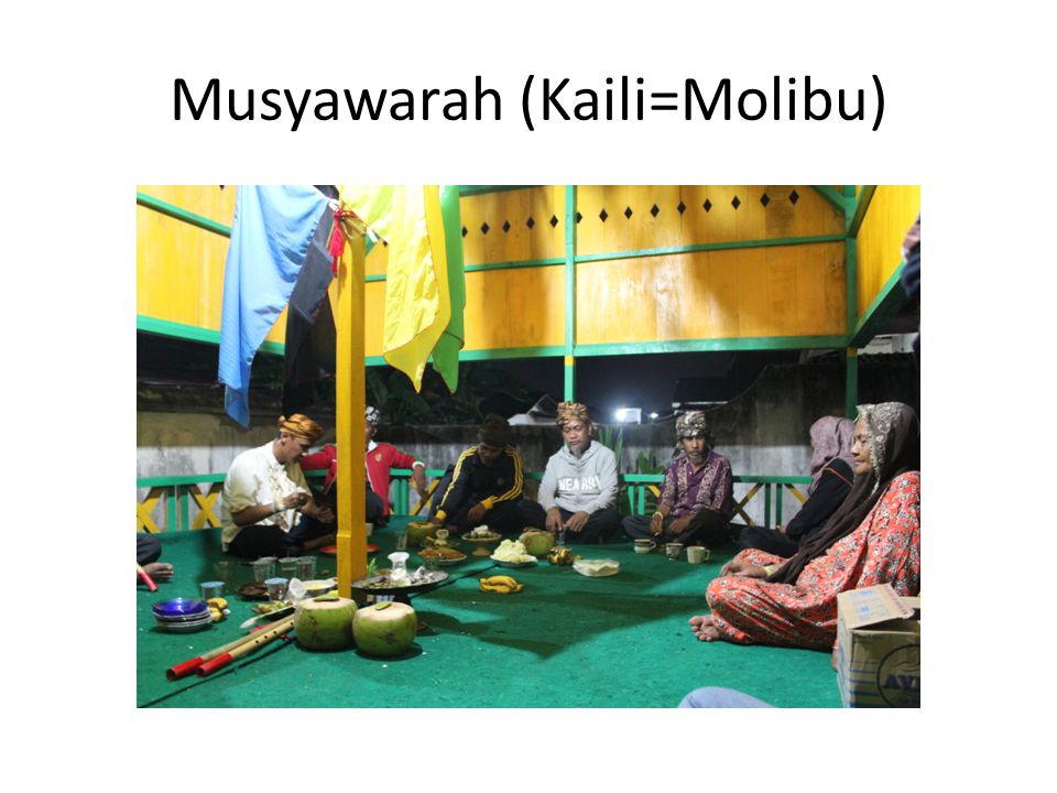 Musyawarah (Kaili=Molibu)