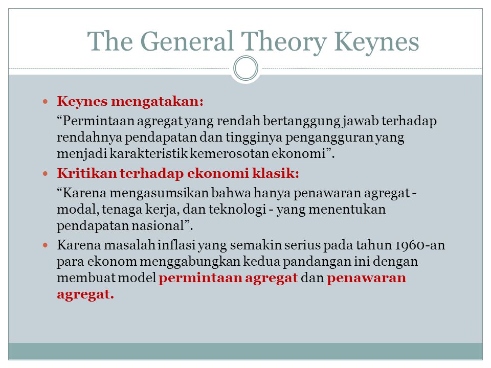 The General Theory Keynes