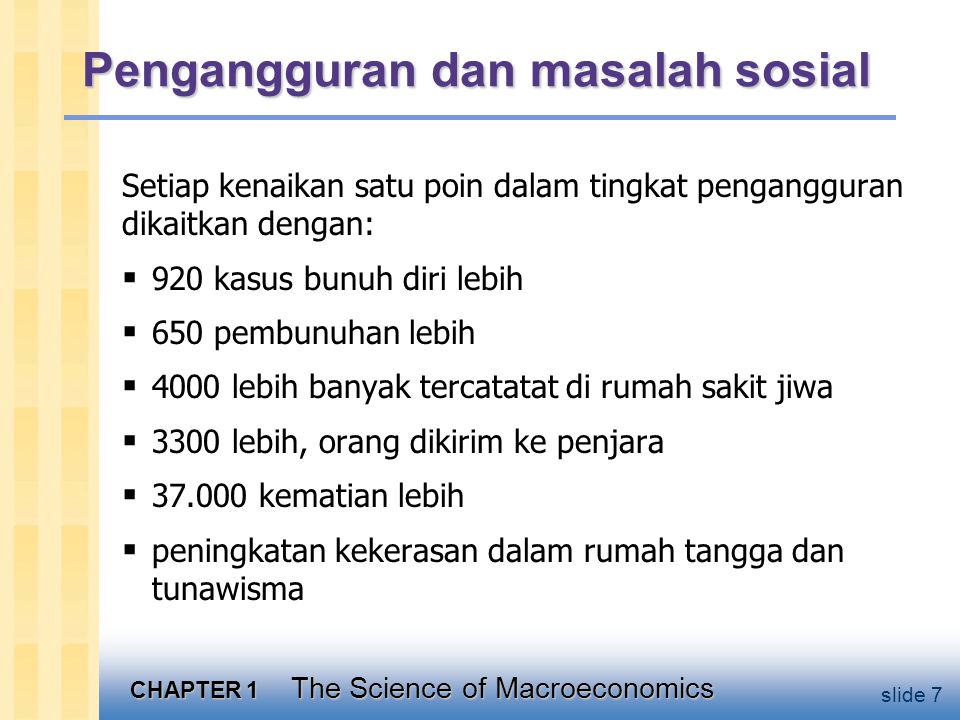 Mengapa belajar makroekonomi