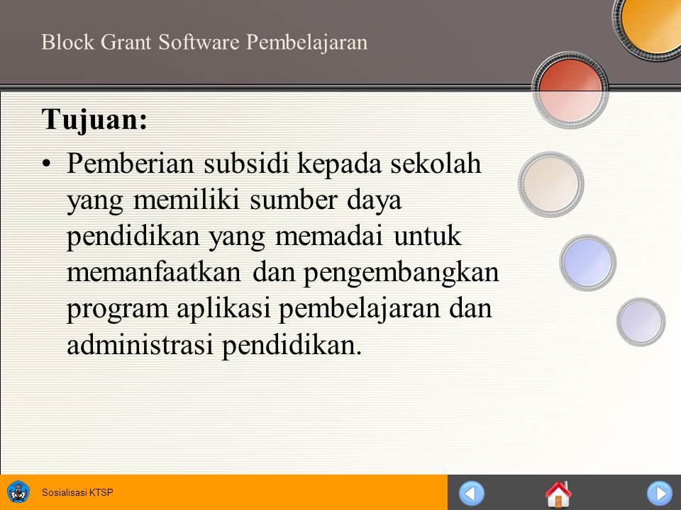 Block Grant Software Pembelajaran