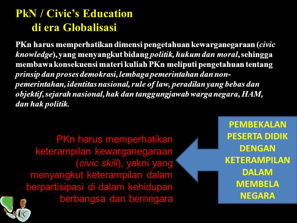 PkN / Civic’s Education di era Globalisasi