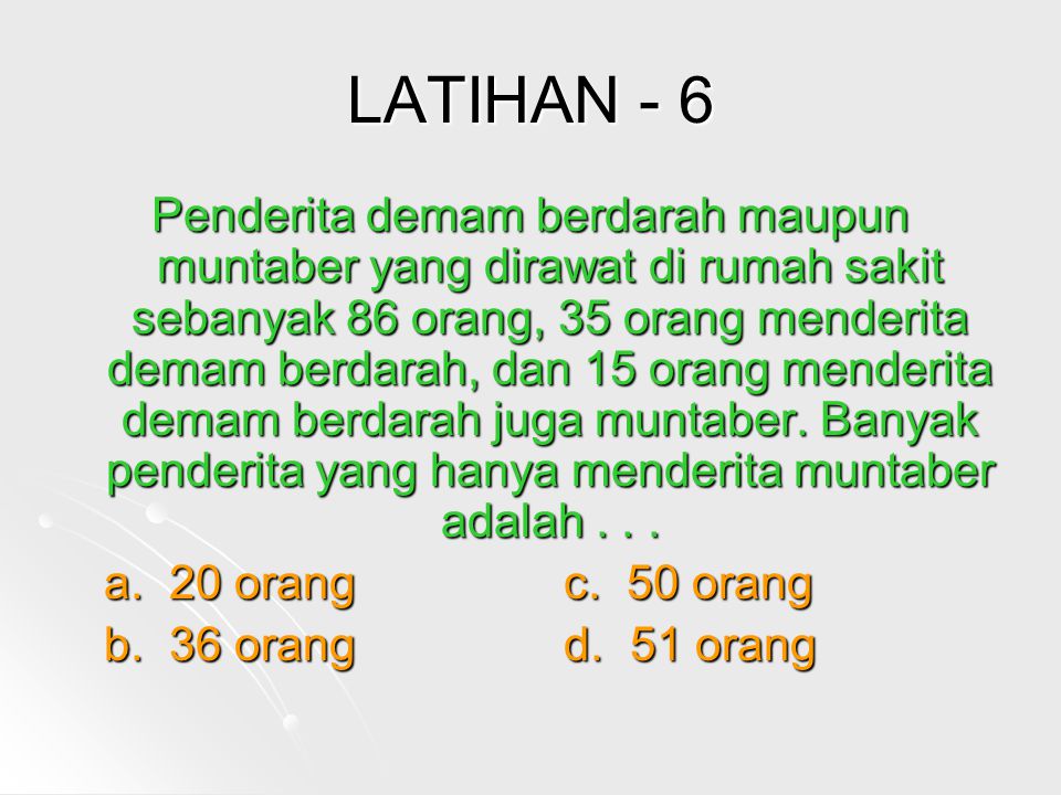 LATIHAN - 6