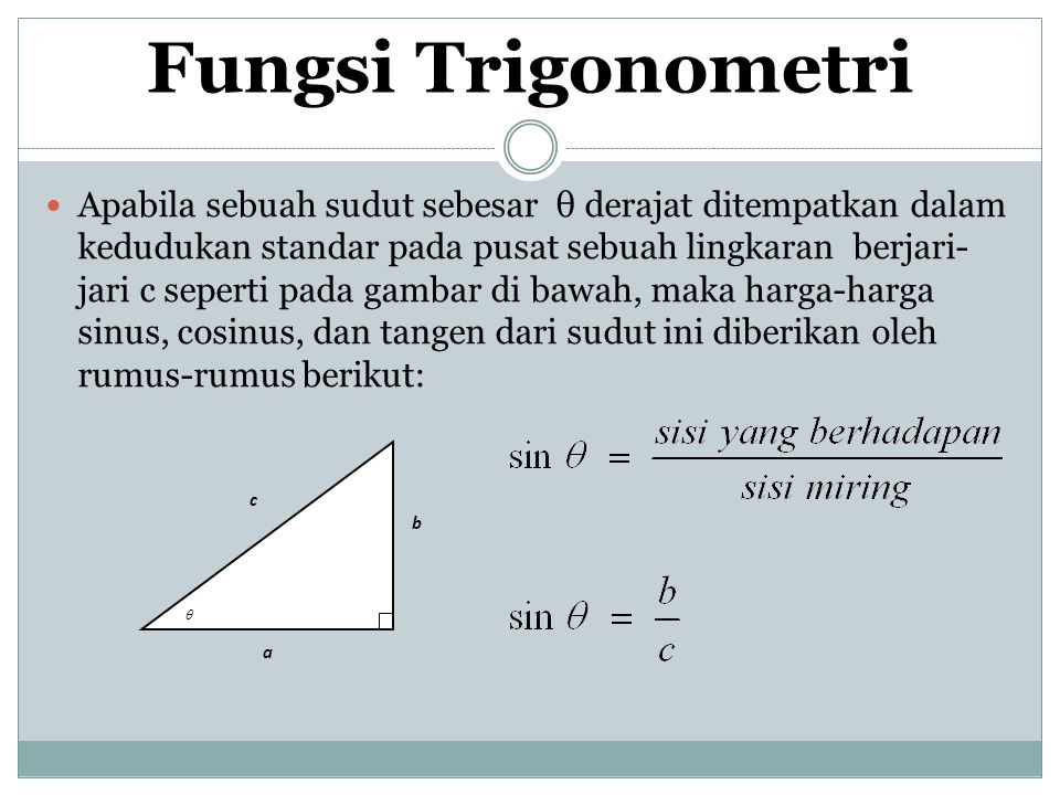 Fungsi Trigonometri