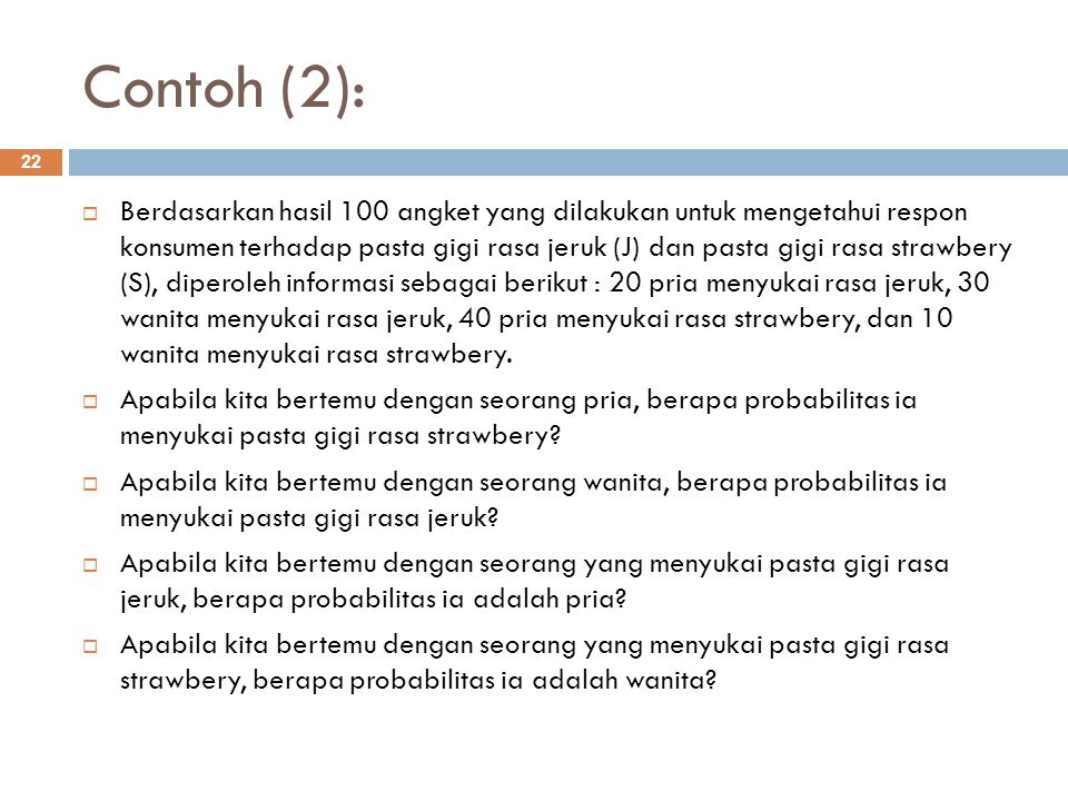 Contoh (2):