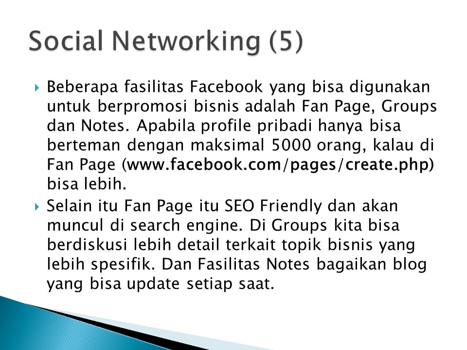 Social Networking (5)
