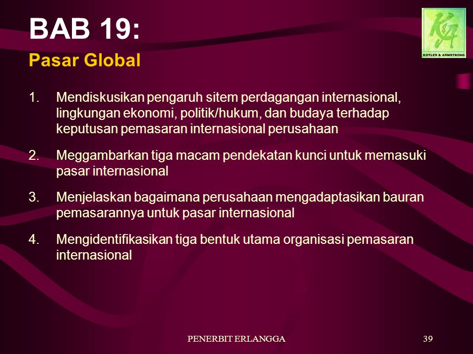 BAB 19: Pasar Global