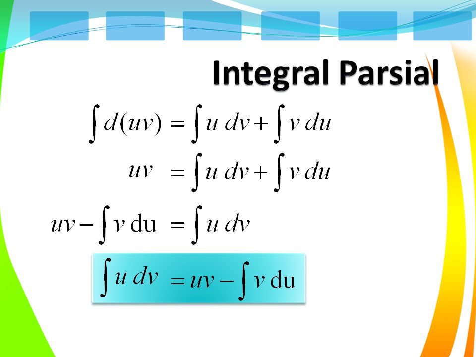Integral Parsial
