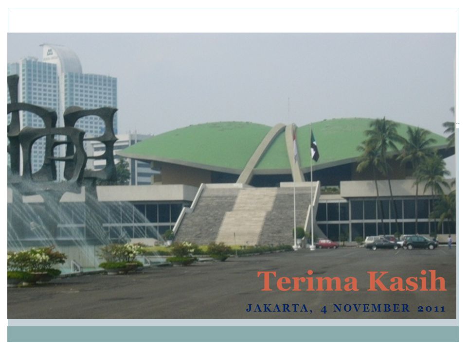 Terima Kasih Jakarta, 4 November 2011
