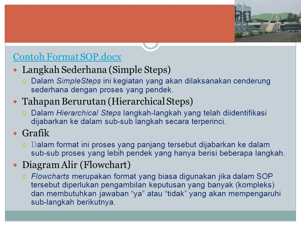 Format SOP Contoh Format SOP.docx Langkah Sederhana (Simple Steps)