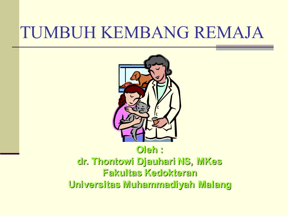 dr. Thontowi Djauhari NS, MKes Universitas Muhammadiyah Malang