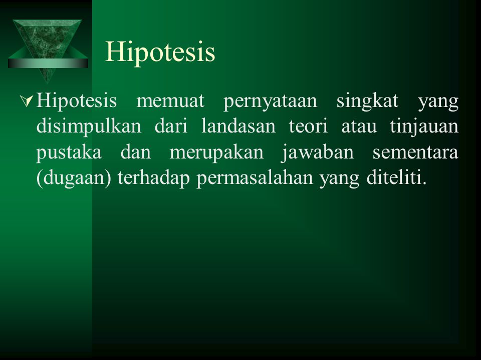 Hipotesis