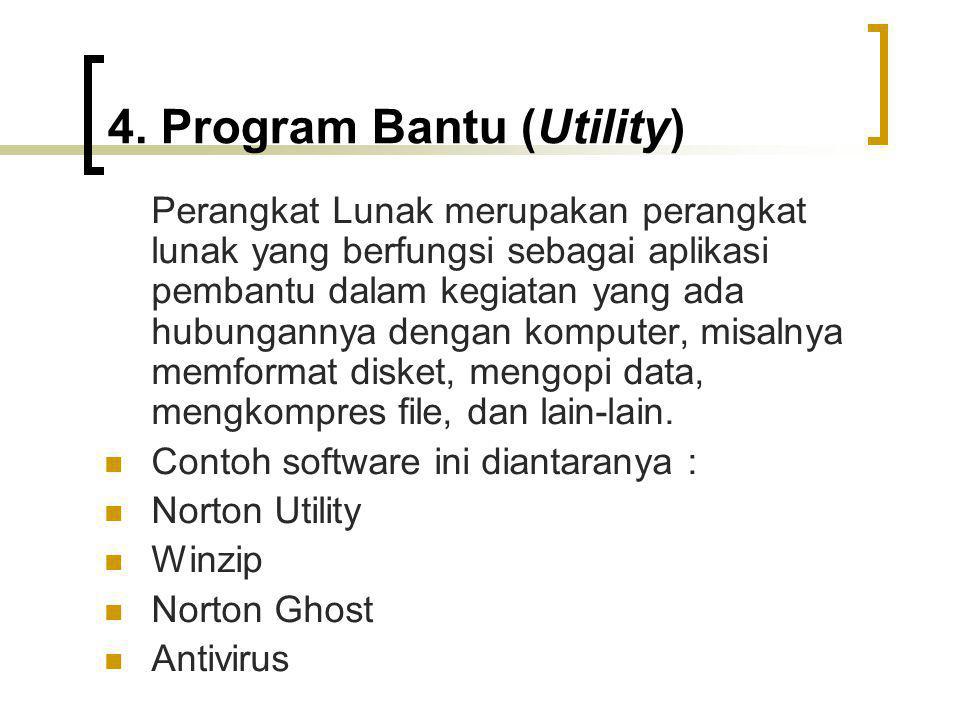 4. Program Bantu (Utility)