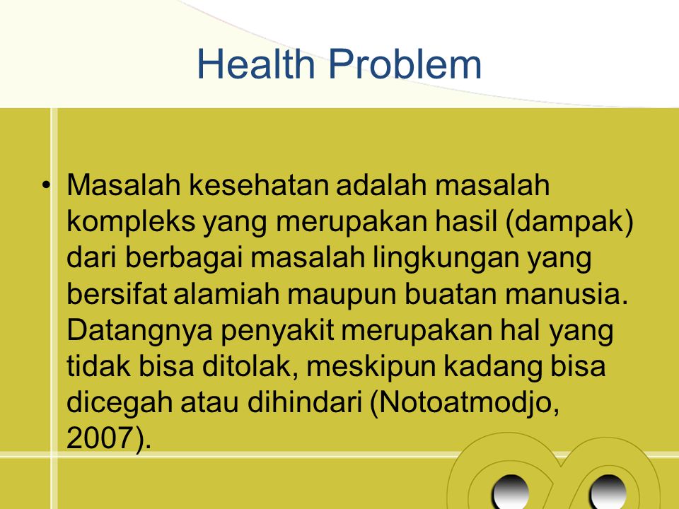 Health Problem