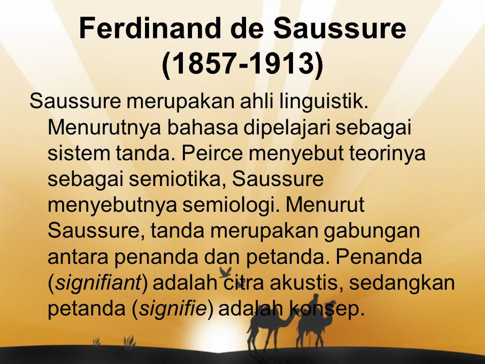 Ferdinand de Saussure ( )