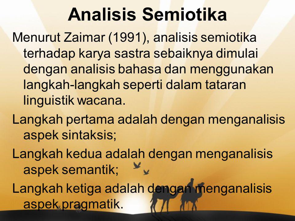 Analisis Semiotika