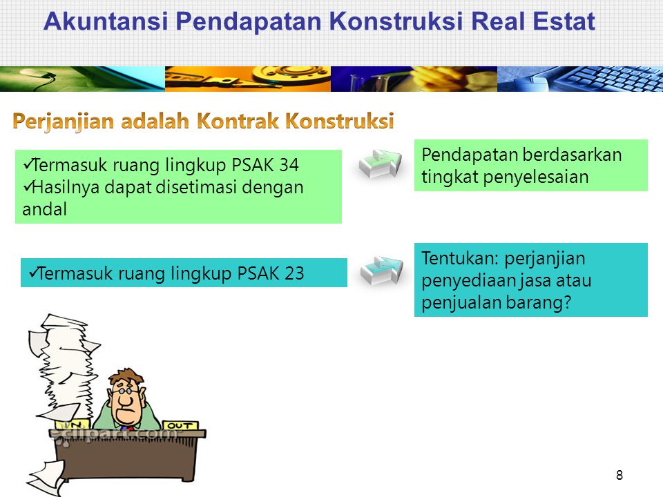 Akuntansi Pendapatan Konstruksi Real Estat