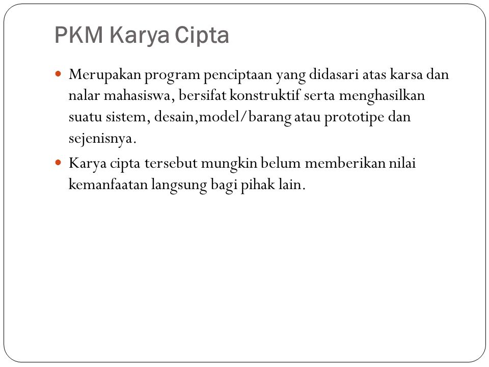 PKM Karya Cipta