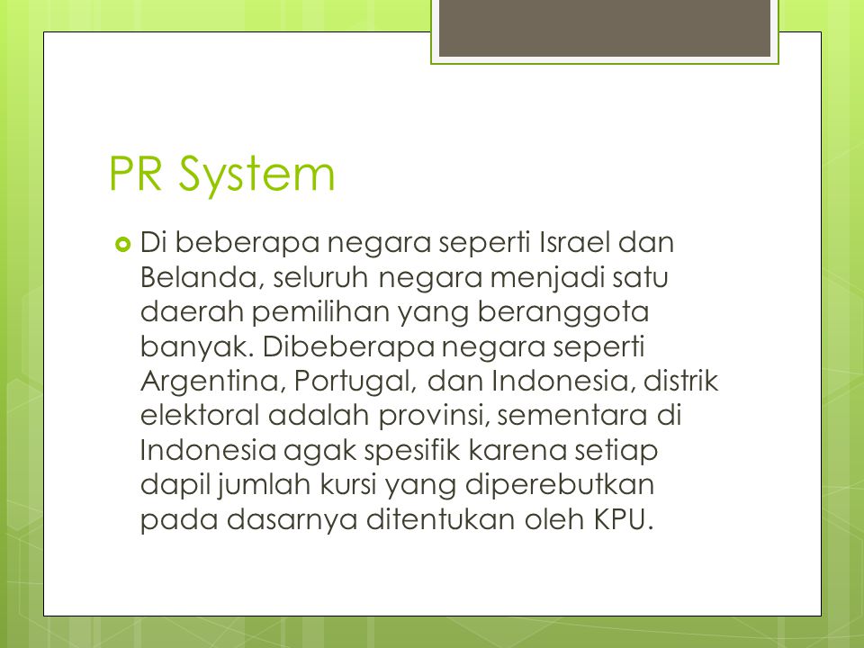 PR System