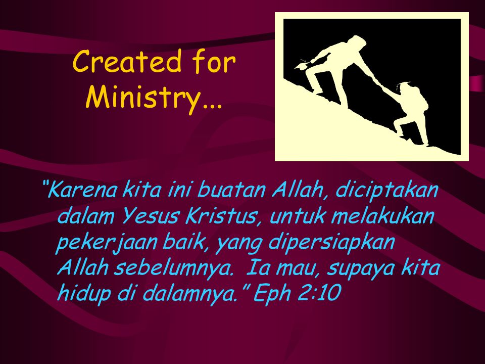 Created for Ministry...