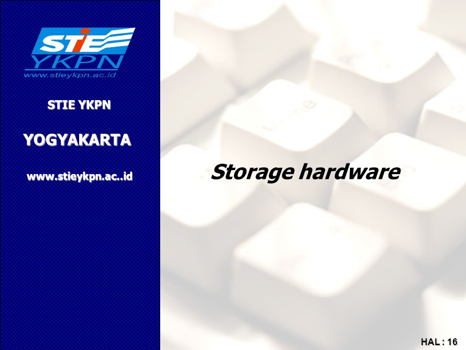 Storage hardware
