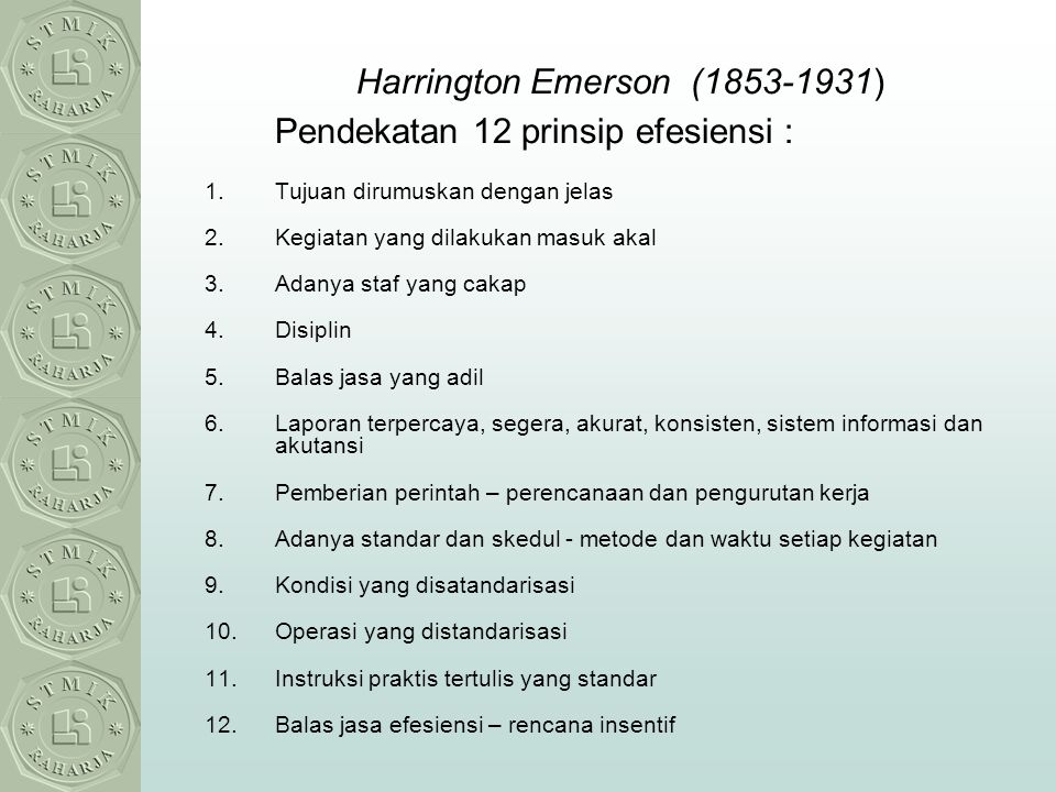 Harrington Emerson ( )