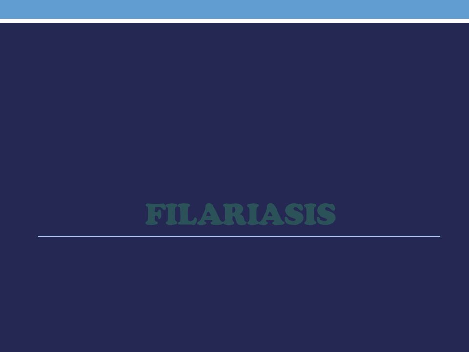 filariasis