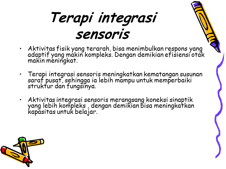 Terapi integrasi sensoris