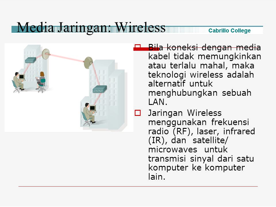 Media Jaringan: Wireless