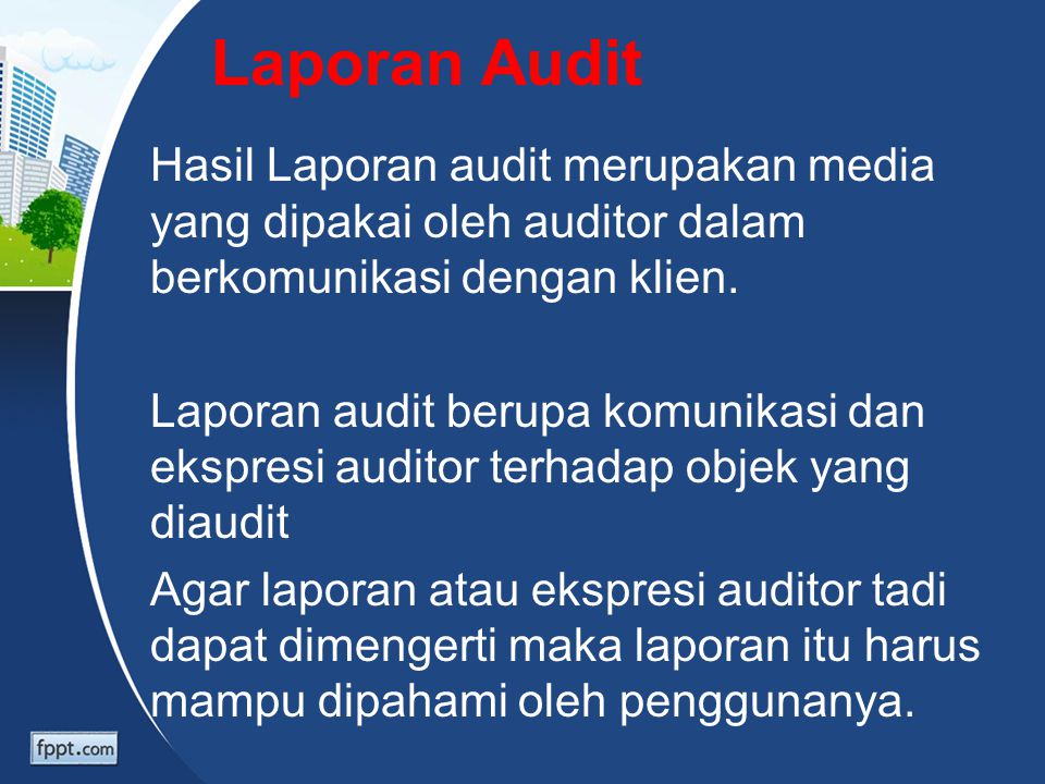 Laporan Audit