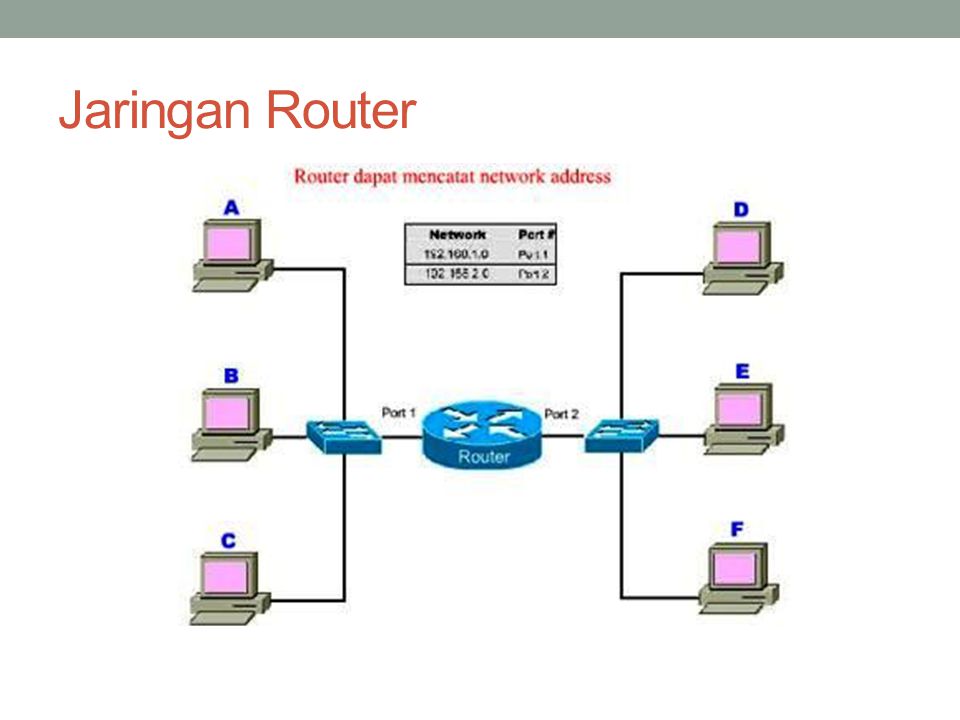 Jaringan Router