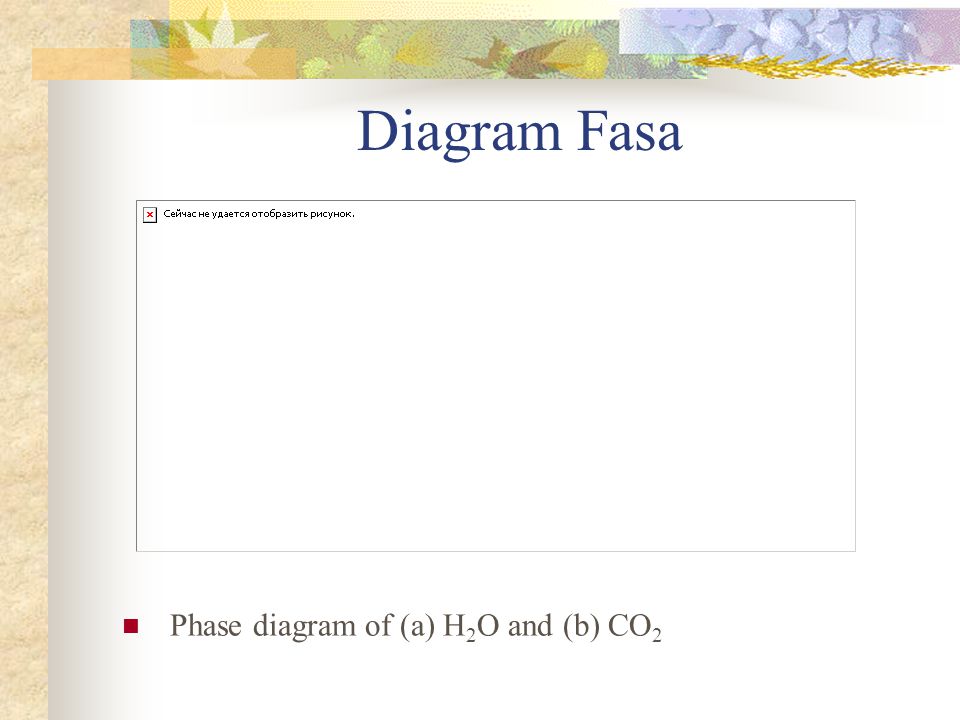 Diagram Fasa Phase diagram of (a) H2O and (b) CO2
