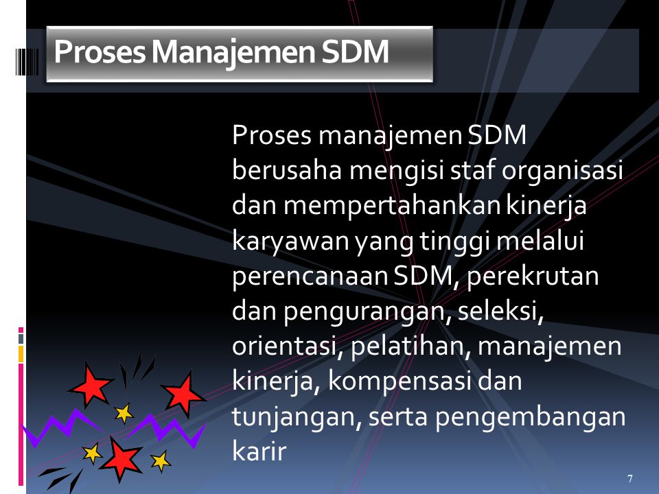 Proses Manajemen SDM