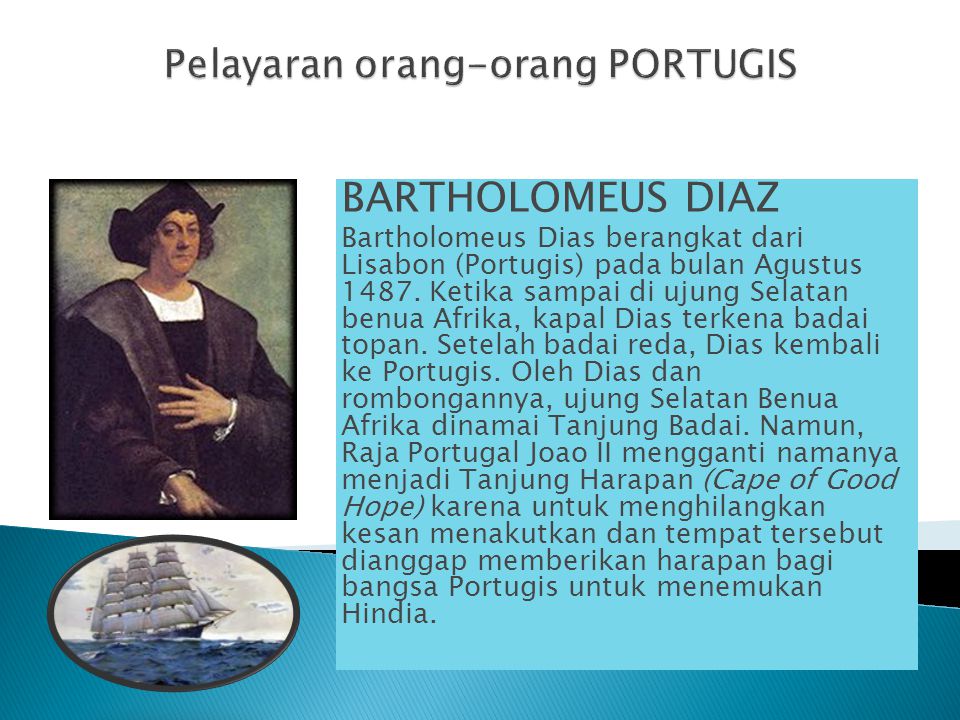 Pelayaran orang-orang PORTUGIS