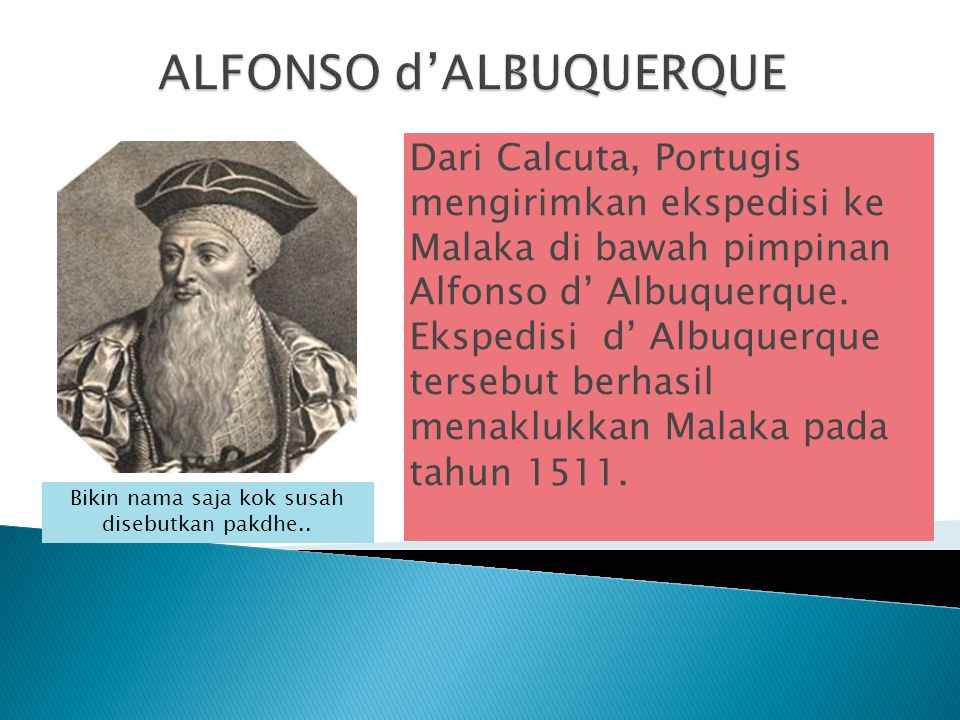 ALFONSO d’ALBUQUERQUE