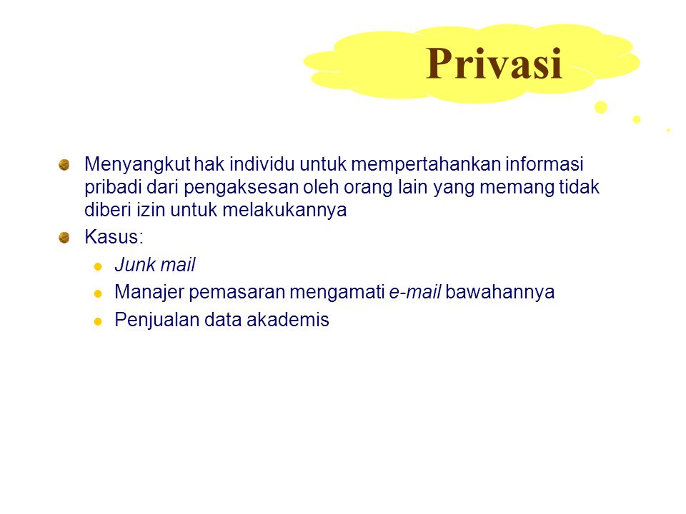Privasi